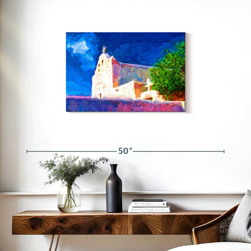 Adella, Église d'Adobe, H 20 po x l 30 po