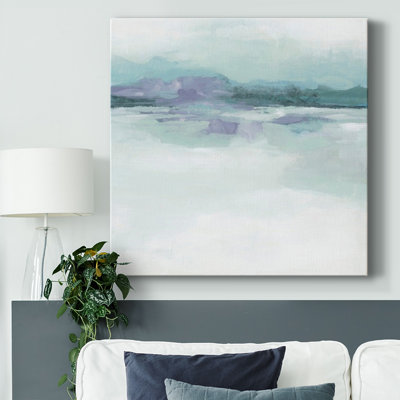 Lavender Ice Field I-Gallery Wrapped Canvas