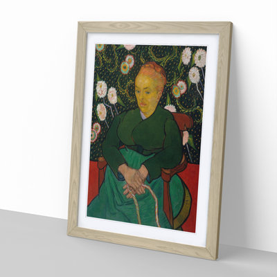 Seated Woman by Vincent Van Gogh - Picture Frame Painting