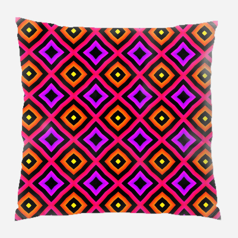 Coussin carré, Intérieur