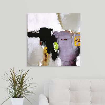 « ravi of trouble », peinture sur toile