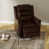 Dark Brown Faux Leather selected