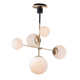 Drake 5 Light Dimmable Sputnik Chandelier