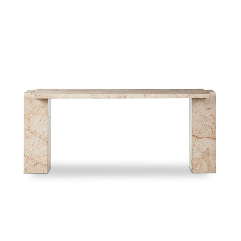 Romano 73'' W Marble Console Table