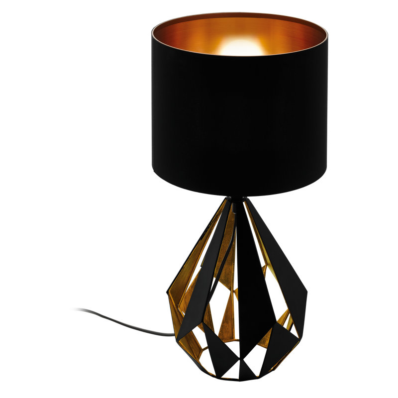 Acree Metal Table Lamp, Black