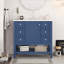 Meuble-lavabo 36 po avec lavabo, 1 armoire et 3 tiroirs