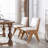 Kaytlynn 19'' H Upholstered Oak Side Chair-1750765009