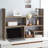 Yak About It Compact Adjustable Dorm Desk Bookshelf-1591165796
