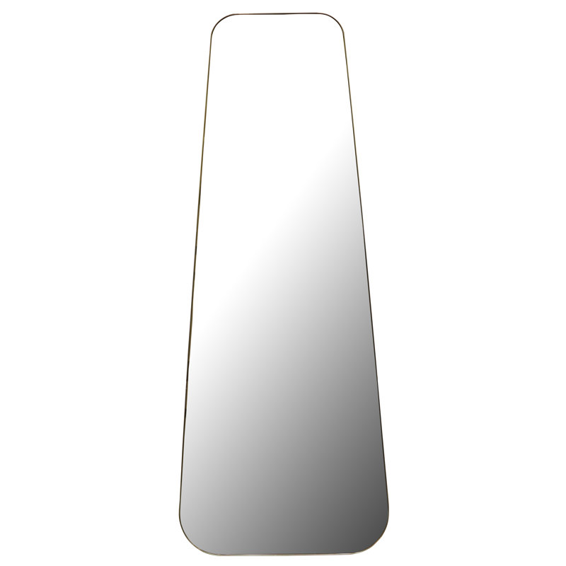 Ligia Steel Flat Floor Mirror