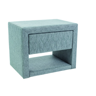 Alan 50cm W Manufactured Wood Bedside Table