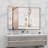 60"X40" Oversized Modern Rectangle Bathroom Mirror-368561221