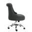 Chaise de bureau à hauteur réglable - gris foncé et mobilier contemporain confortable