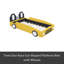 Lit plateforme simple avec roulettes-1534645936