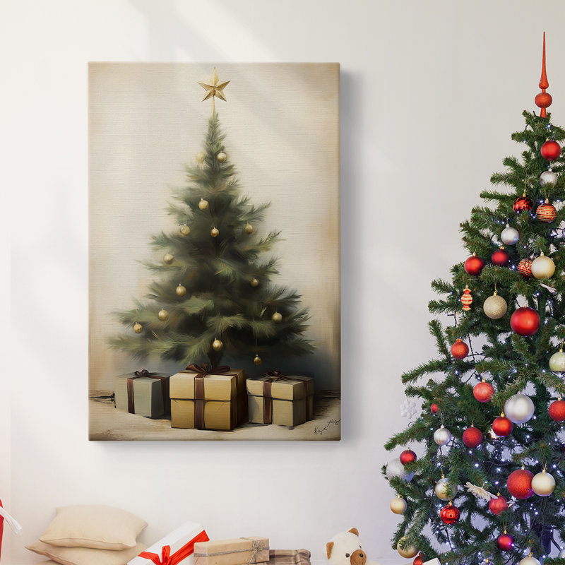 Art des Fêtes de Noël - Toile tendue avec châssis - Série 2-CXV