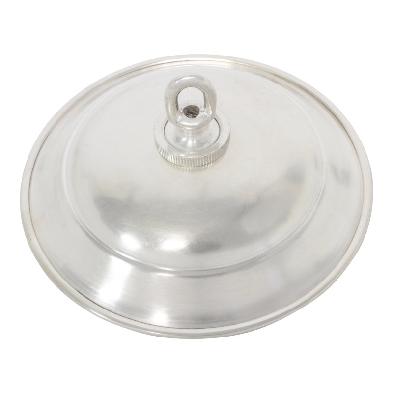 Ceiling Canopy, Matte Silver