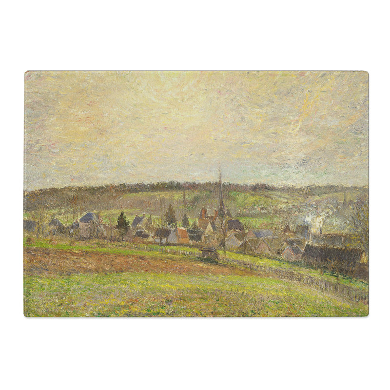 French Countryside by Camille Pissarro Chopping Board, 0.4cm H x 28.5cm W x 39cm L