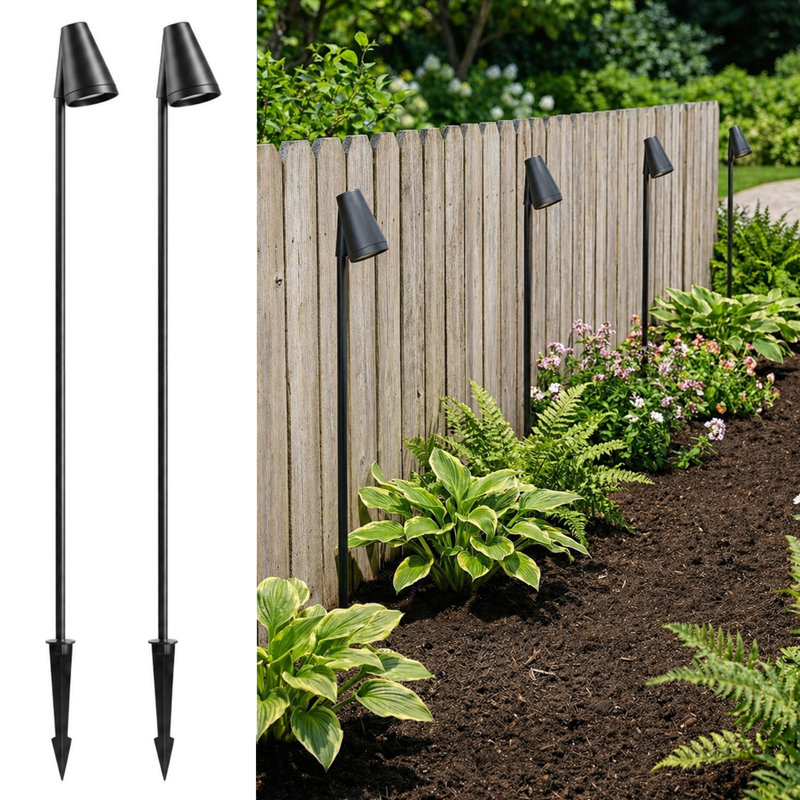 Matte Black Aluminium Pathway Light