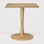 Torsion Square Oak Pedestal Dining Table