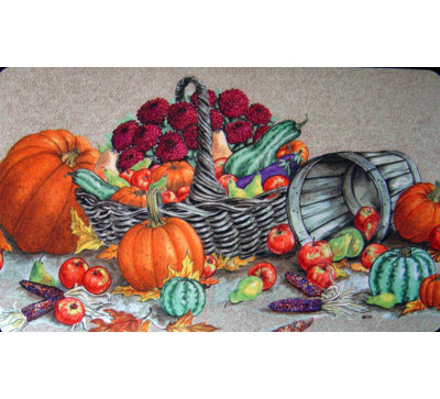 Damani Non-Slip Thanksgiving Indoor Doormat