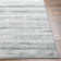 Light Silver Machine Washable Area Rug