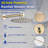 Wall Mounted Round Handheld Shower System With With Rough-in Valve-86770936