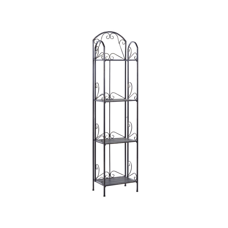 Freestanding Bathroom Shelves, Black