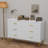 Roselynne 6 - Drawer 46.5" W Double Dresser with LED Light ,Chest of Dressers for Bedroom-1283996534