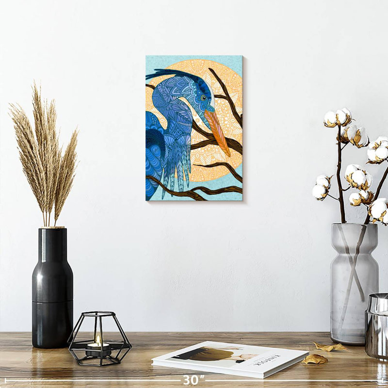 Brampt Egret Sun, 12" H x 8" W