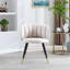 Fauteuil demi-tonneau en velours 22,04 po Taniece-14179203