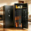 Armoire à fusil avec verrou à empreintes digitales Black Home