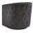 Kazier Faux Leather Swivel Accent Chair
