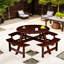 Table de pique-nique d'extérieur pour 8 personnes-621391855
