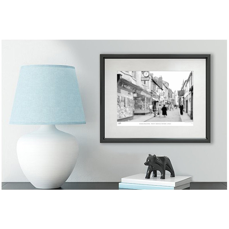 Darlington, Post House Wynd C1965 by Francis Frith - Single Picture Frame Print, 28cm H x 36cm W x 2.3cm D