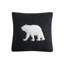Ensemble de literie très moelleux très grand, polyester Sherpa confortable, noir pour maison moderne