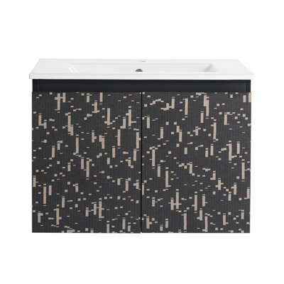 Meuble-lavabo mural 24 po