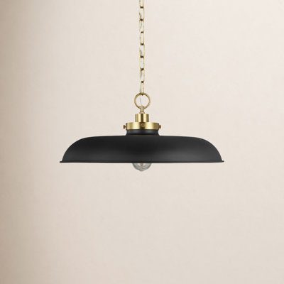 Tateos Single Light Steel Dimmable Pendant