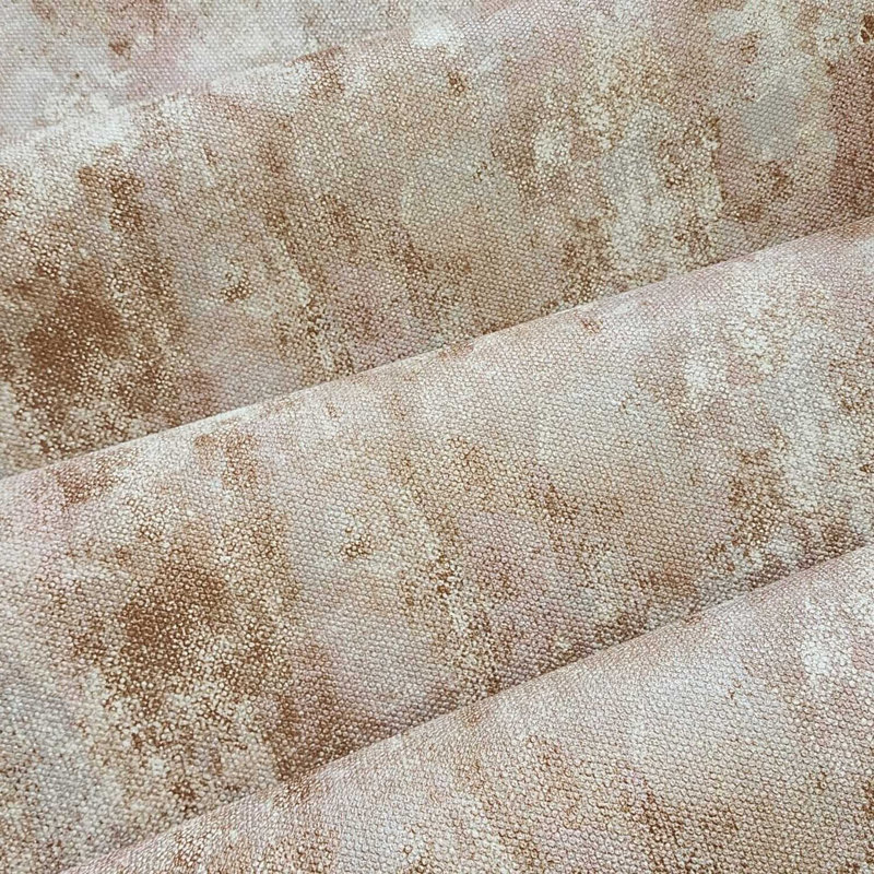 Industrial Distressed Stains Pattern White Rust Brown Bronze Wallpaper