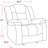 Blagota Manual Reclining Sofa and Two Recliners