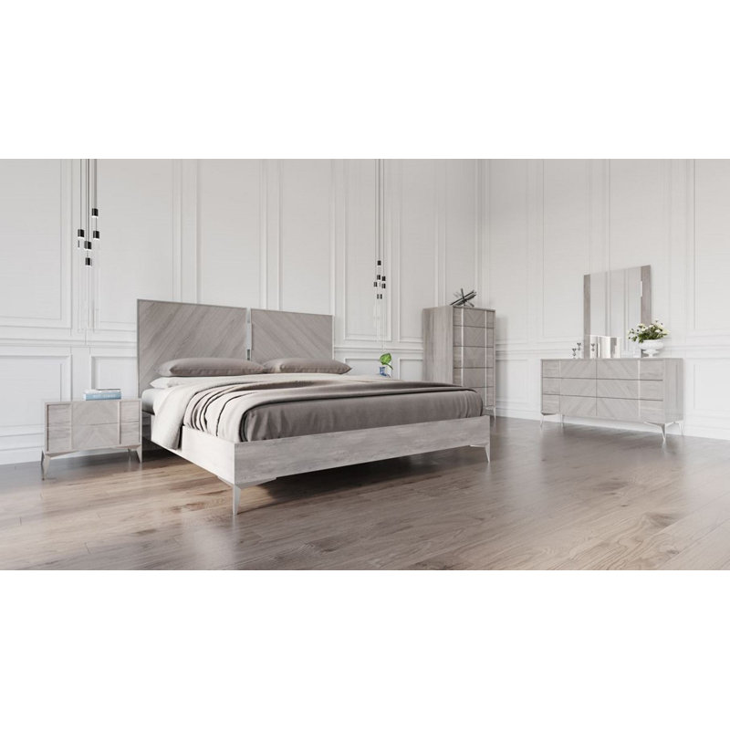 Ensemble de chambre à coucher 4 pièces Cavin