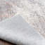9 Abstract Area Rug in Gray/Ivory-817420694
