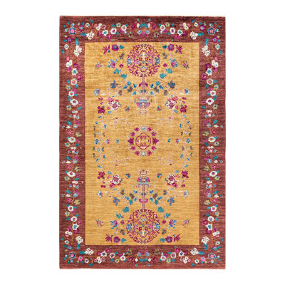 One-of-a-Kind 6' 0" X 8' 10" Hand Knotted Area Rug
