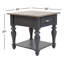 Table de bout à 1 tiroir avec tablette Cassady-408933006