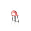 Aubin Upholstered Counter Stool with Metal Frame-1336475706