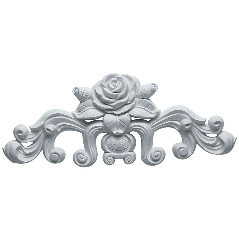 Centre décoratif en rose Nadia H 5 1/2 po x l 13 3/4 po x P 1 po