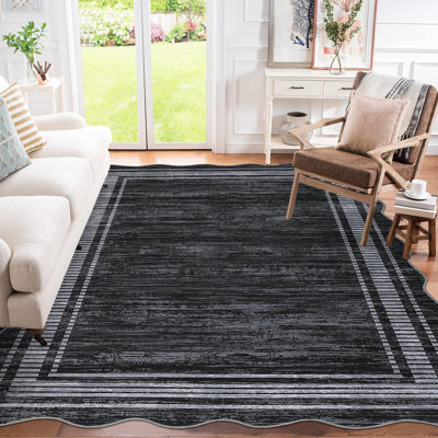 Rectangle Floral Area Rug