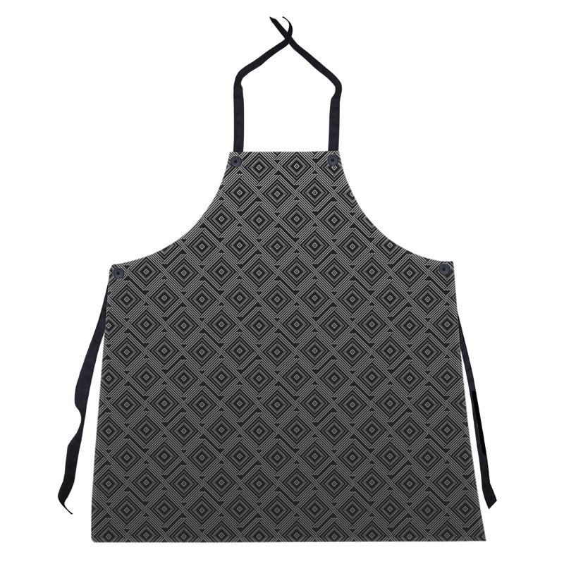 Bib Apron, White Ombre