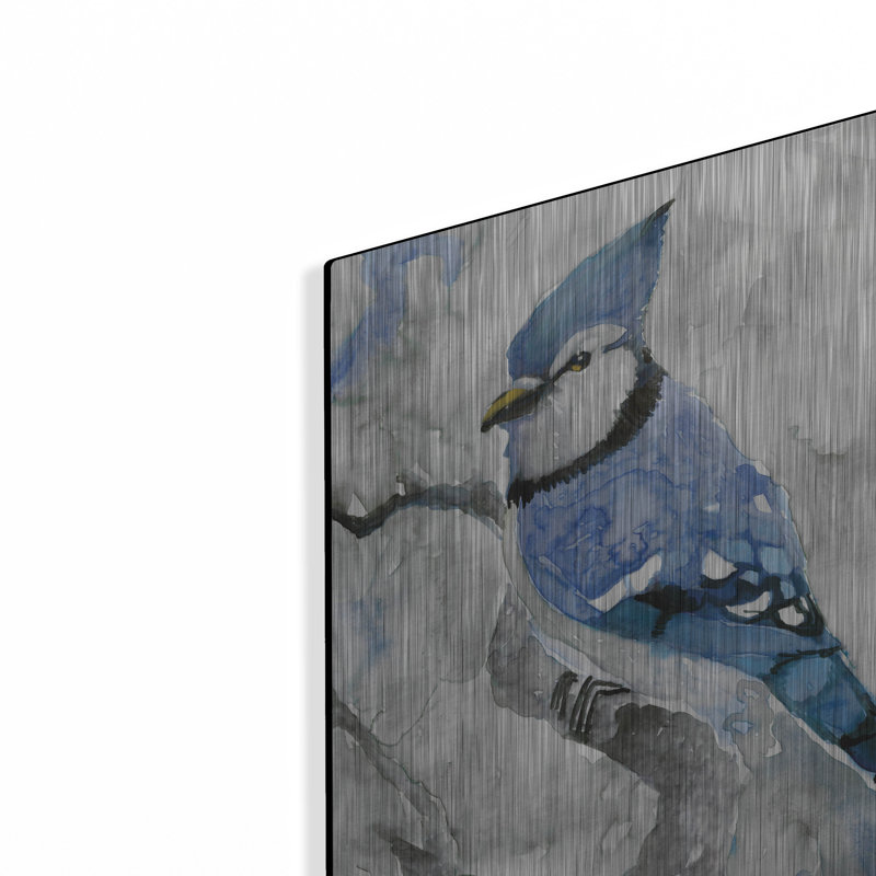 «Blue Jay 2» par Stellar Design Studio, H 16 po x l 12 po
