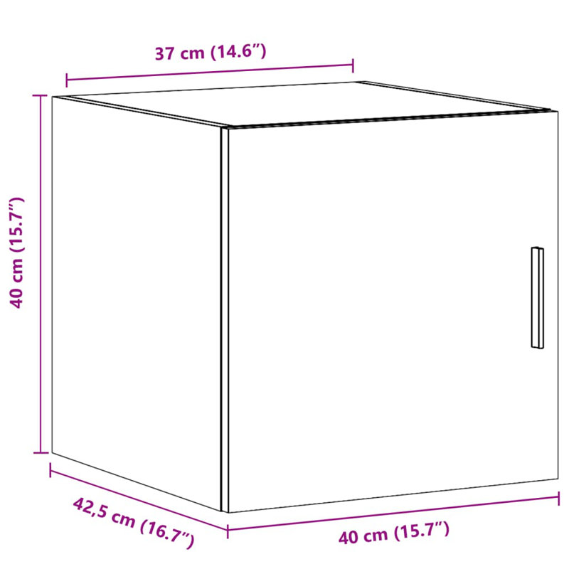 Sharren Highboard, White