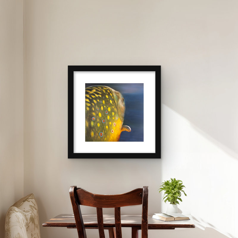 Golden Trout Fish Print - Framed Matted Marine Decor