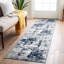 Tapis gris / bleu / ivoire Willington-1669324736